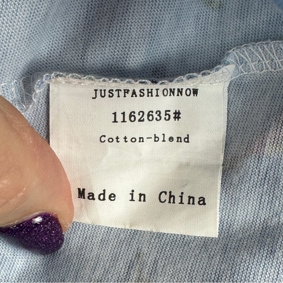 Just Fashion Now Butterfly Print Scoop Neck Sleeveless Tank Top Women's Large‎ - Picture 9 of 9